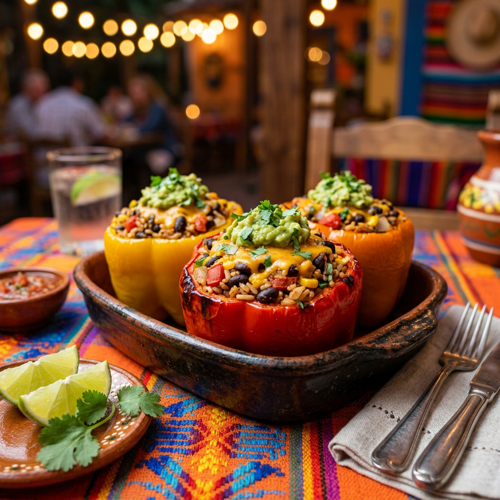 Vegan Stuffed Bell Peppers