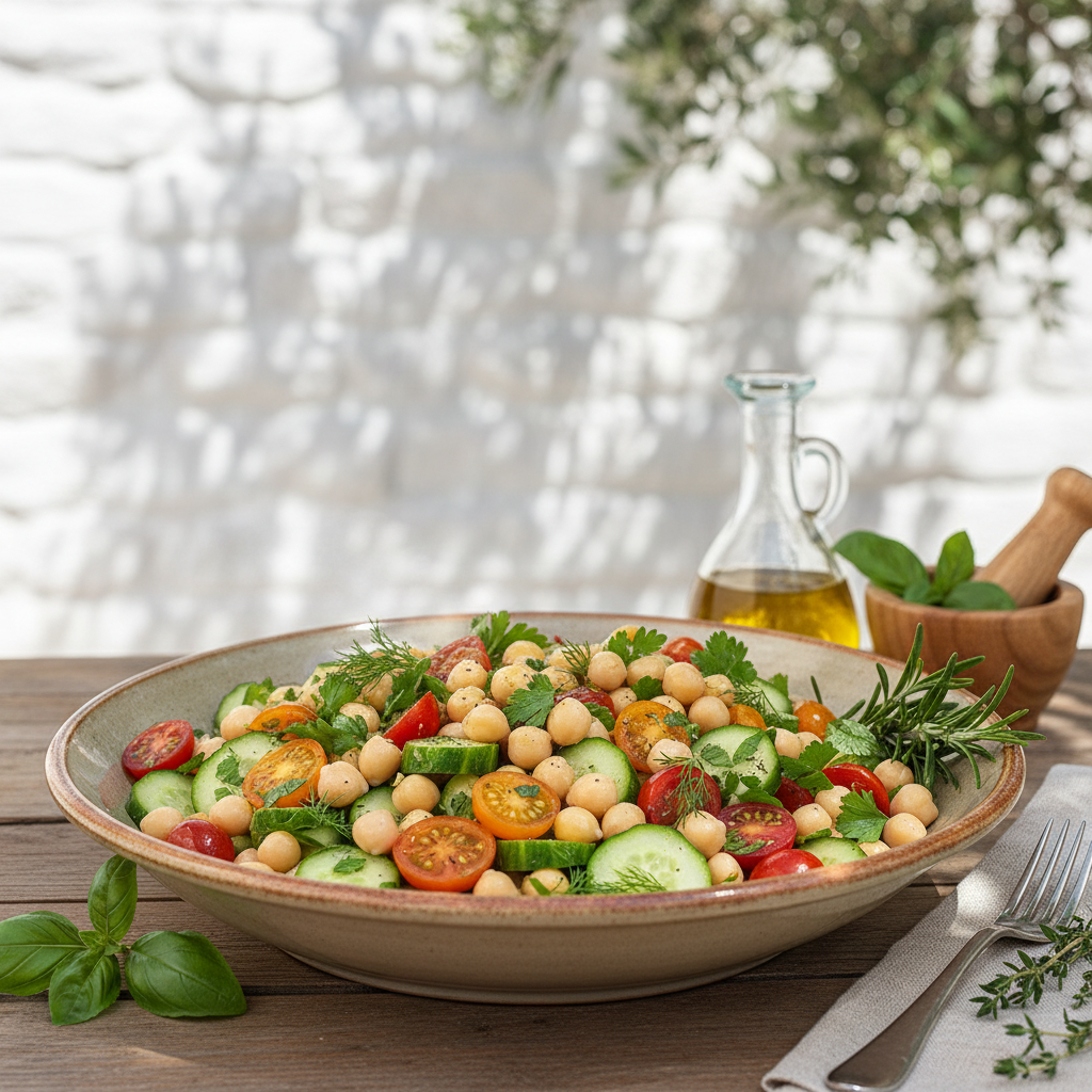 Herbed Chickpea Salad