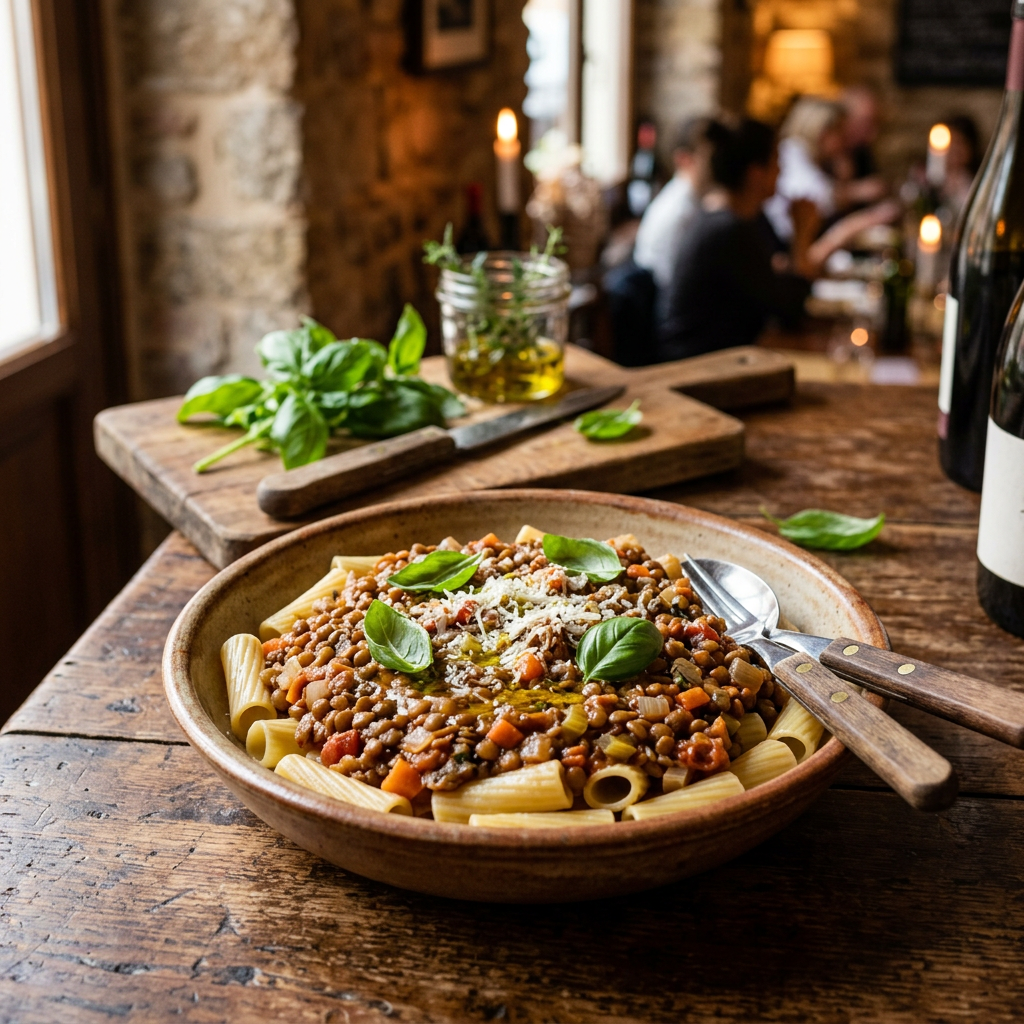 Lentil Bolognese