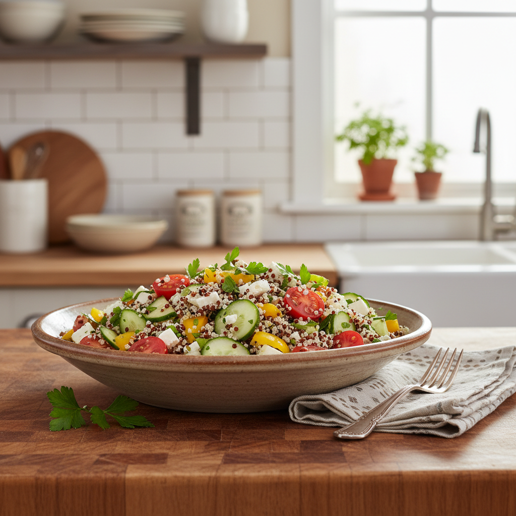 Quinoa Salad with Veggies
