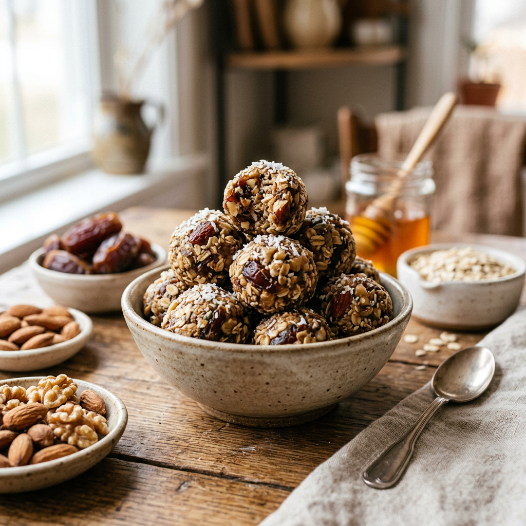 Fruit and Nut Energy Bites