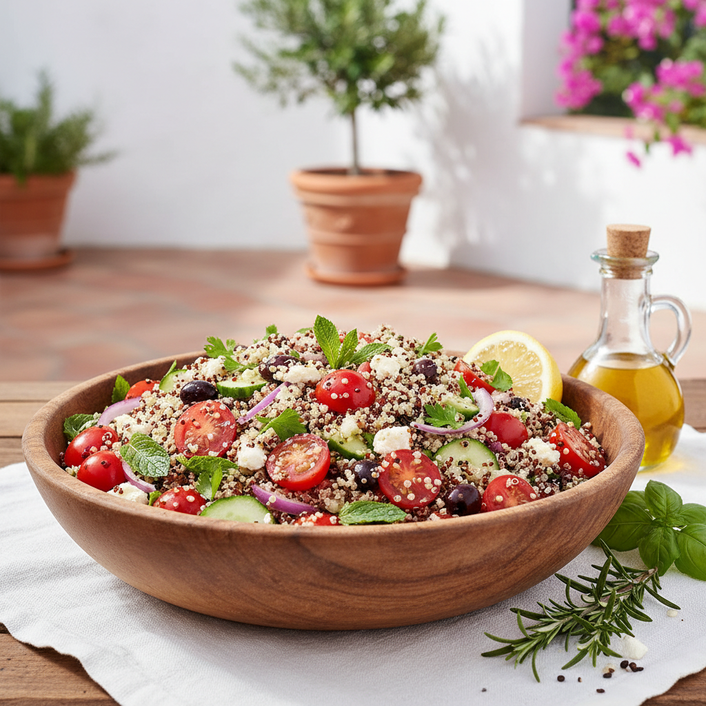 Quinoa Mediterranean Salad
