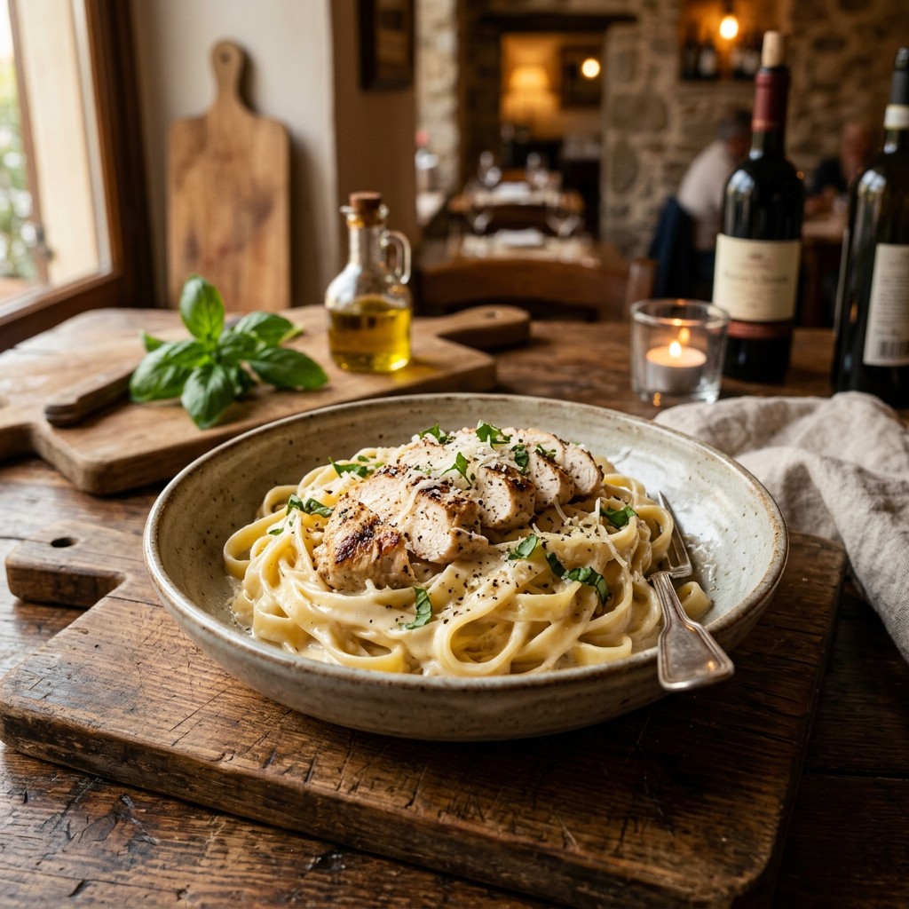 Chicken Alfredo Pasta