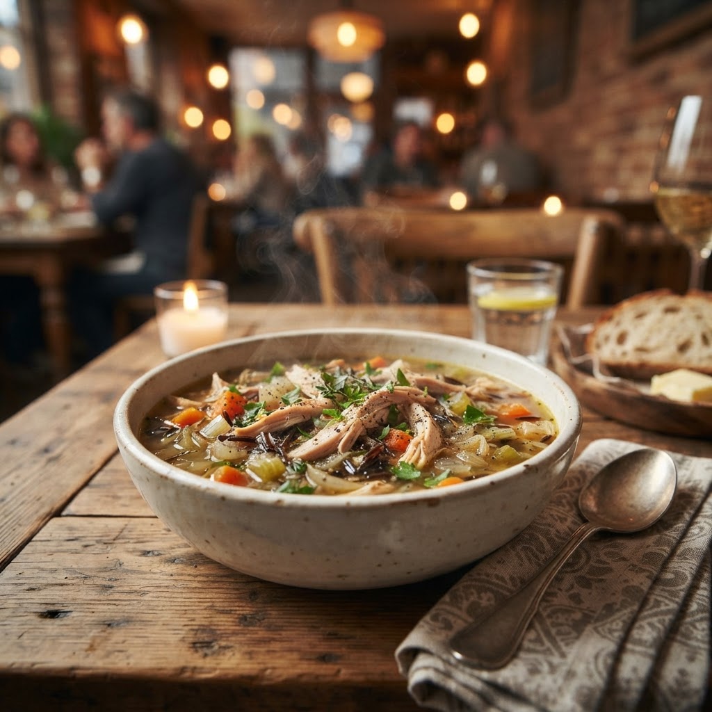Turkey and Wild Rice Soup