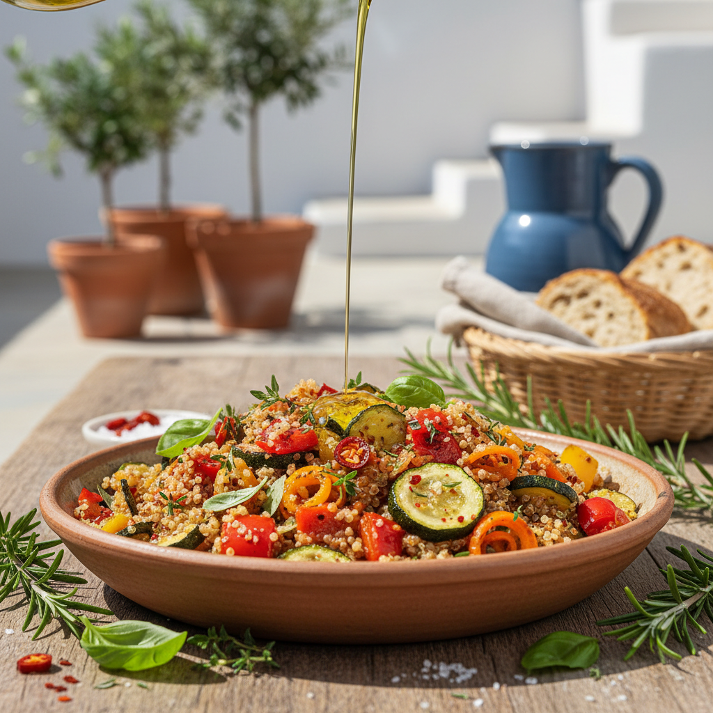 Quinoa & Roasted Vegetable Bowl