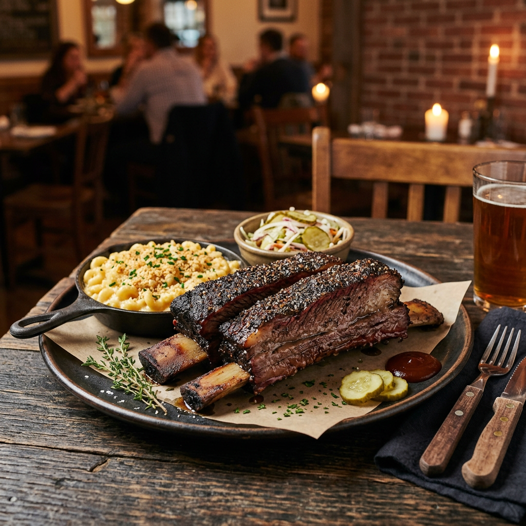 Texas Style Smoked Dino Beef Ribs