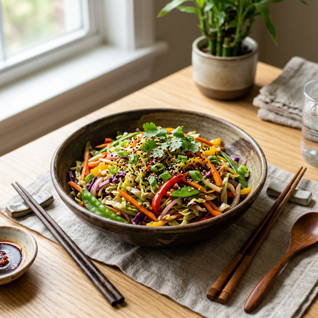 Cabbage and Veggie Stir Fry