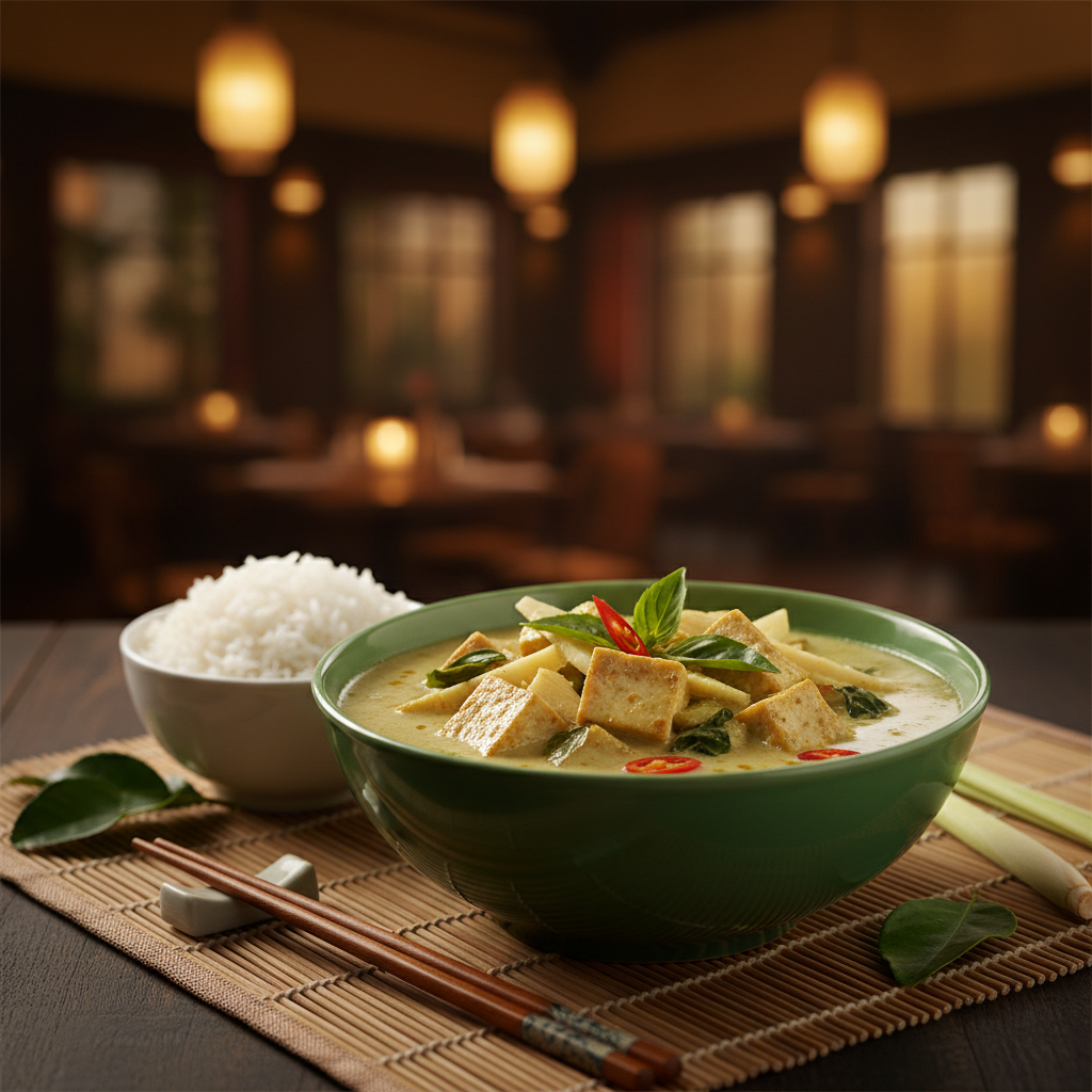 Thai Green Curry with Tofu