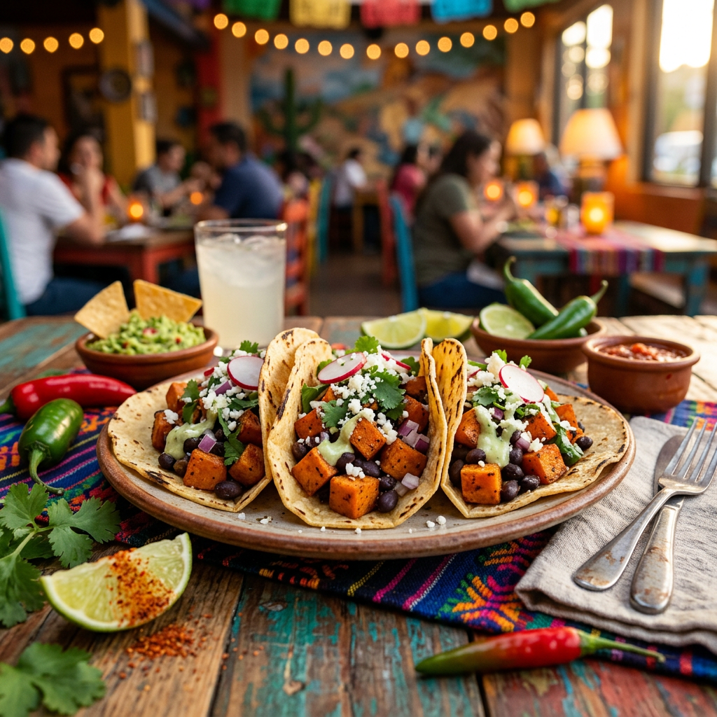 Sweet Potato & Black Bean Tacos