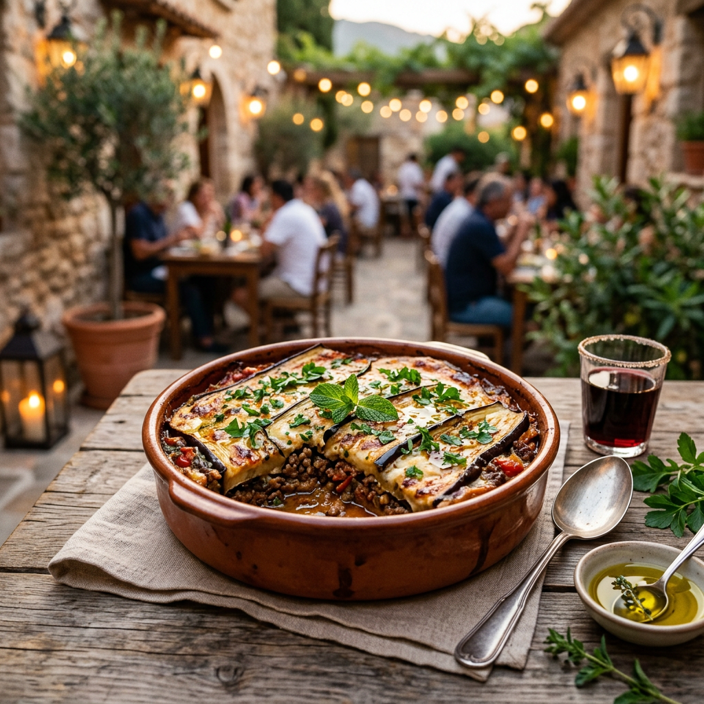 Eggplant and Lamb Moussaka-Style Bake (No Dairy)