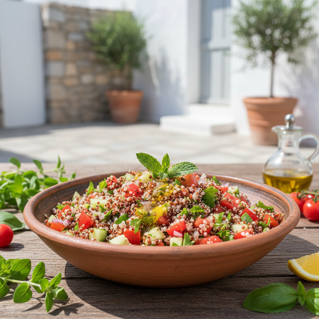 Mediterranean Quinoa Tabbouleh