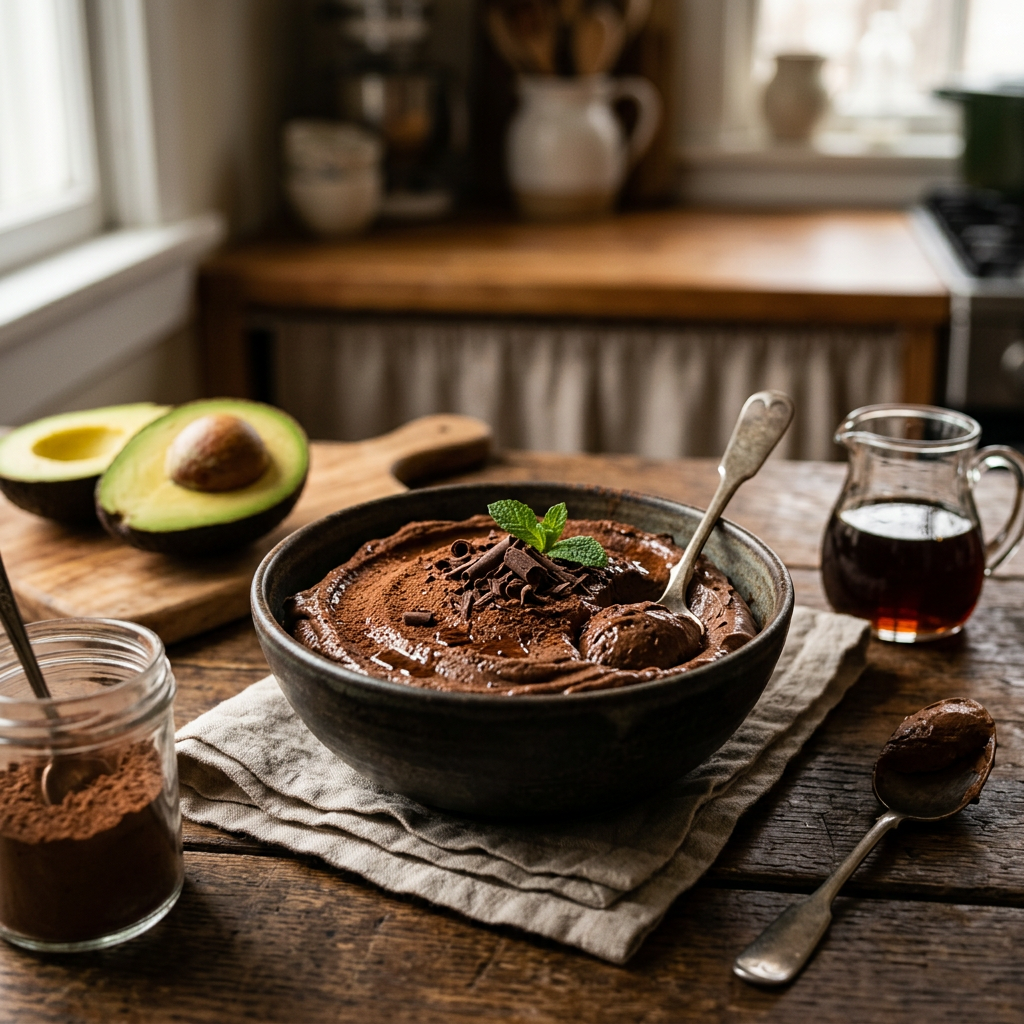 Avocado Chocolate Mousse