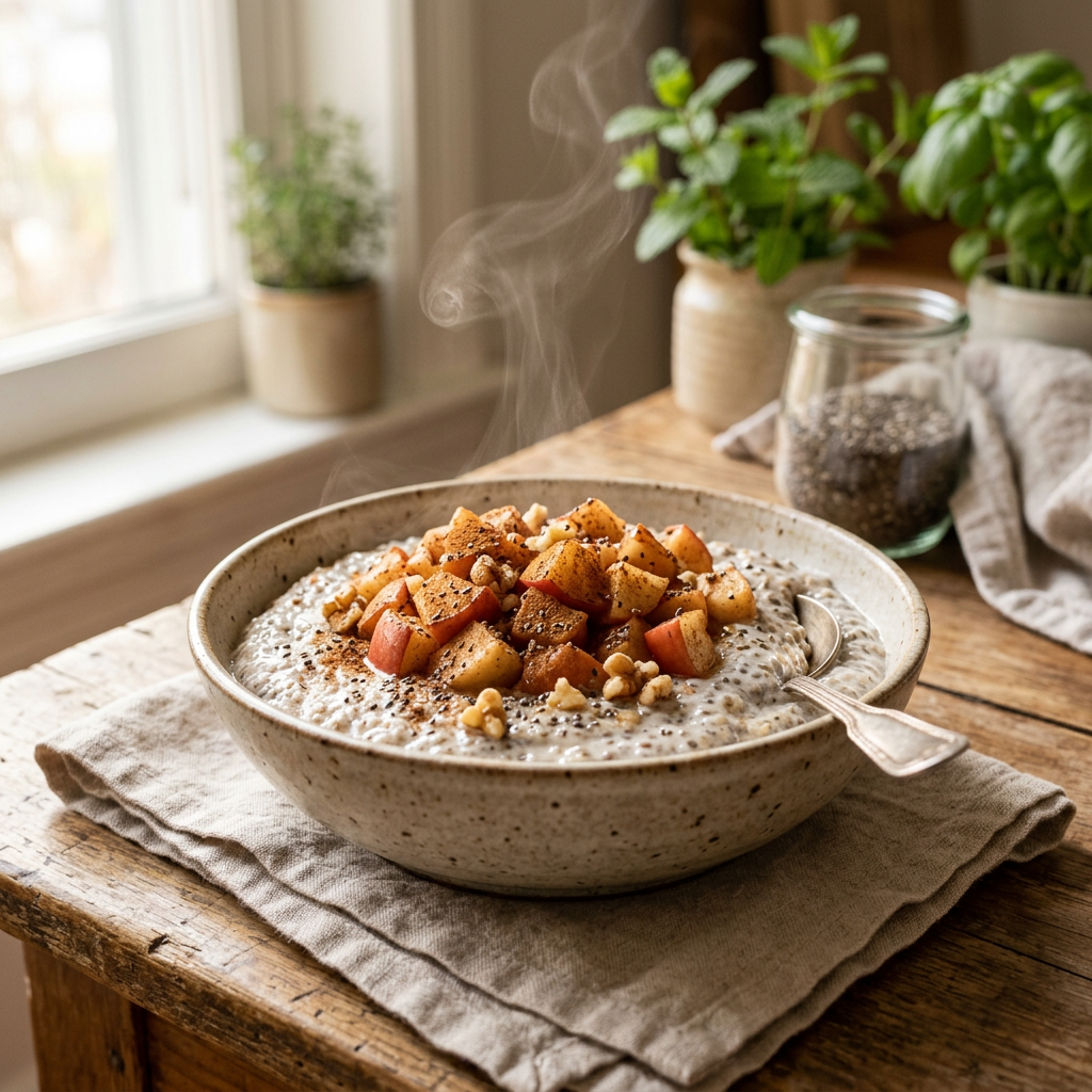 Apple Cinnamon Chia Pudding