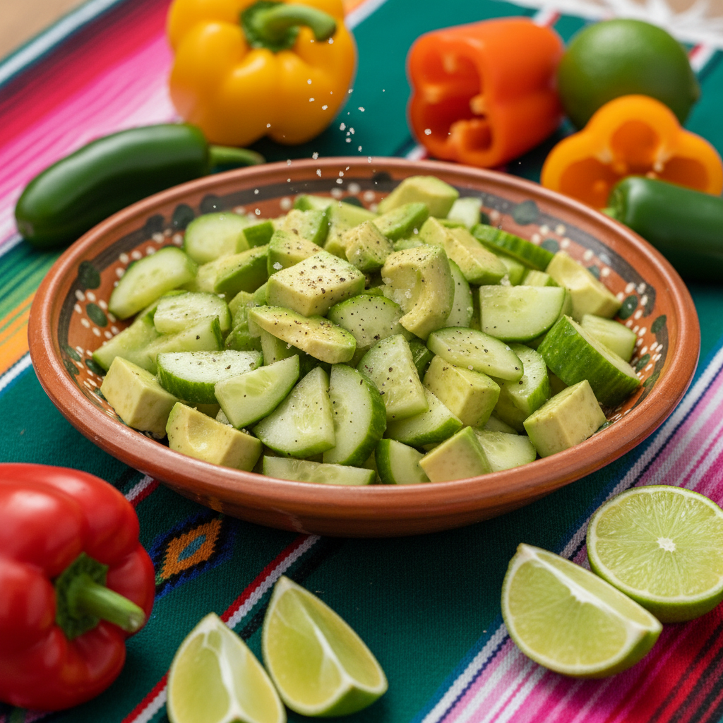 Avocado Cucumber Salad