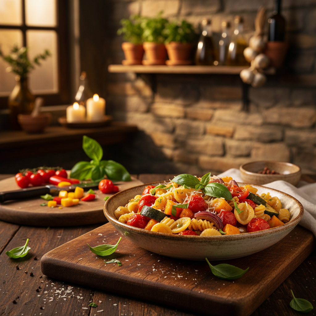 Roasted Vegetable Pasta