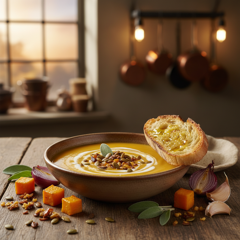 Vegan Butternut Squash Soup