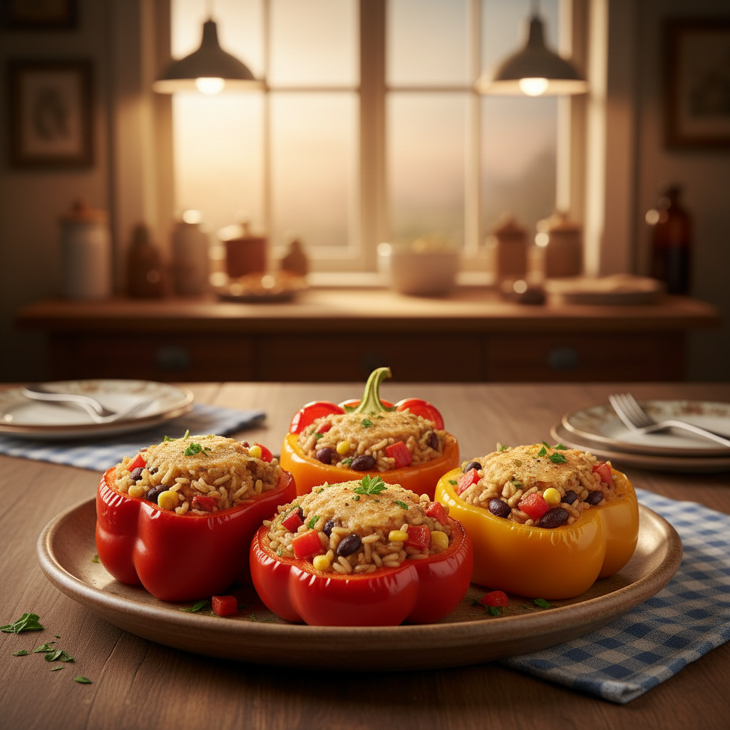 Dairy Free Stuffed Peppers