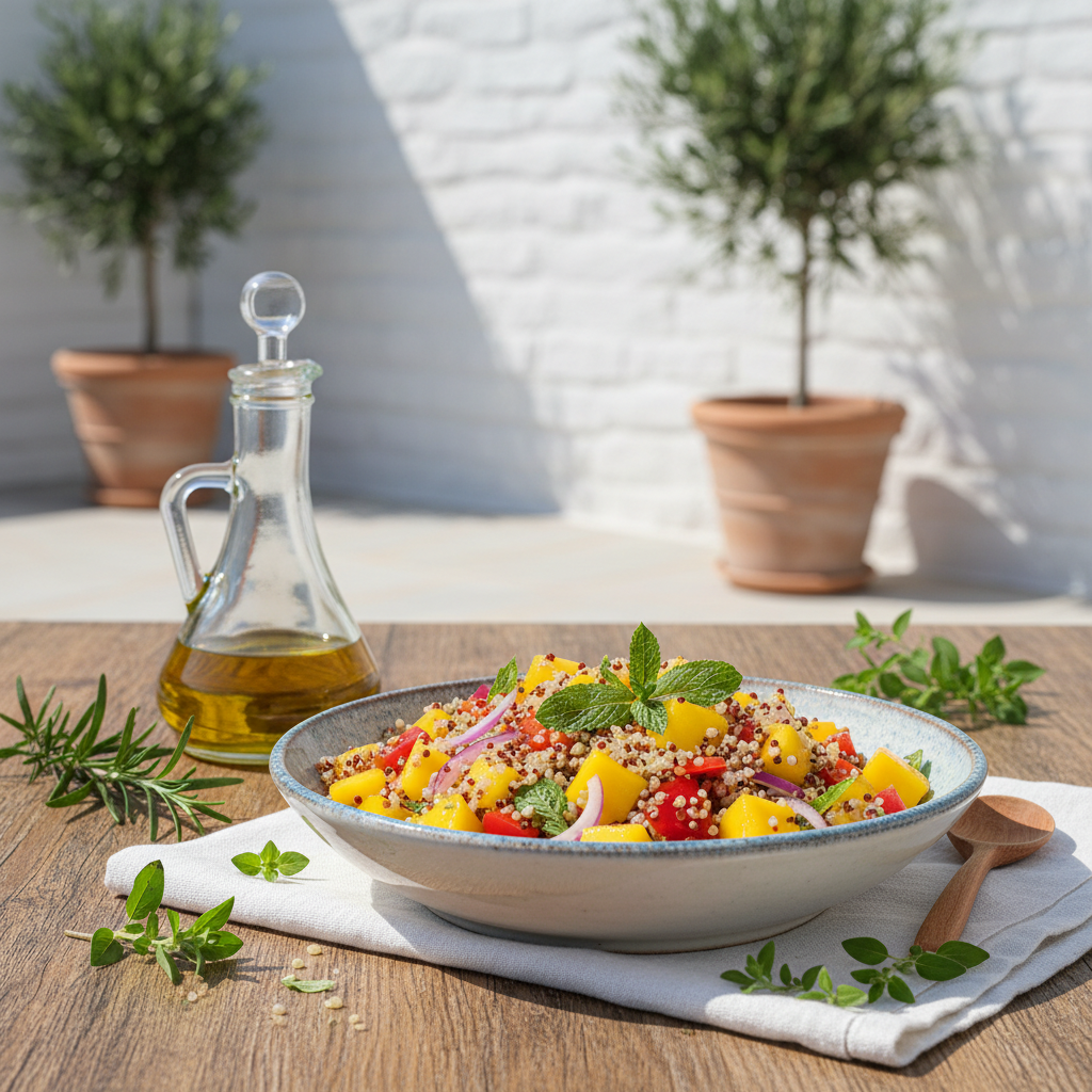 Quinoa Salad with Mango