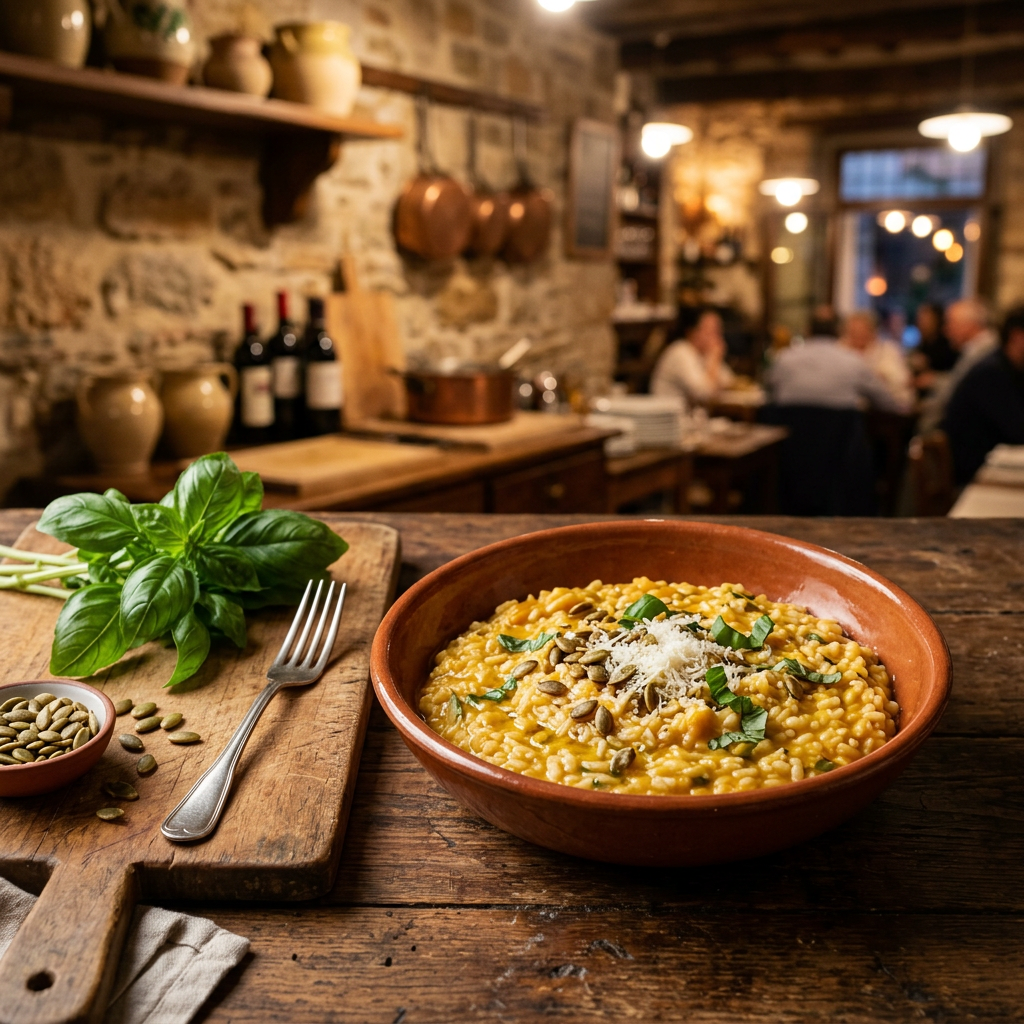 Savory Pumpkin Risotto