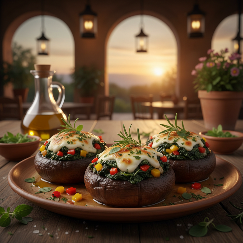Stuffed Portobello Mushrooms