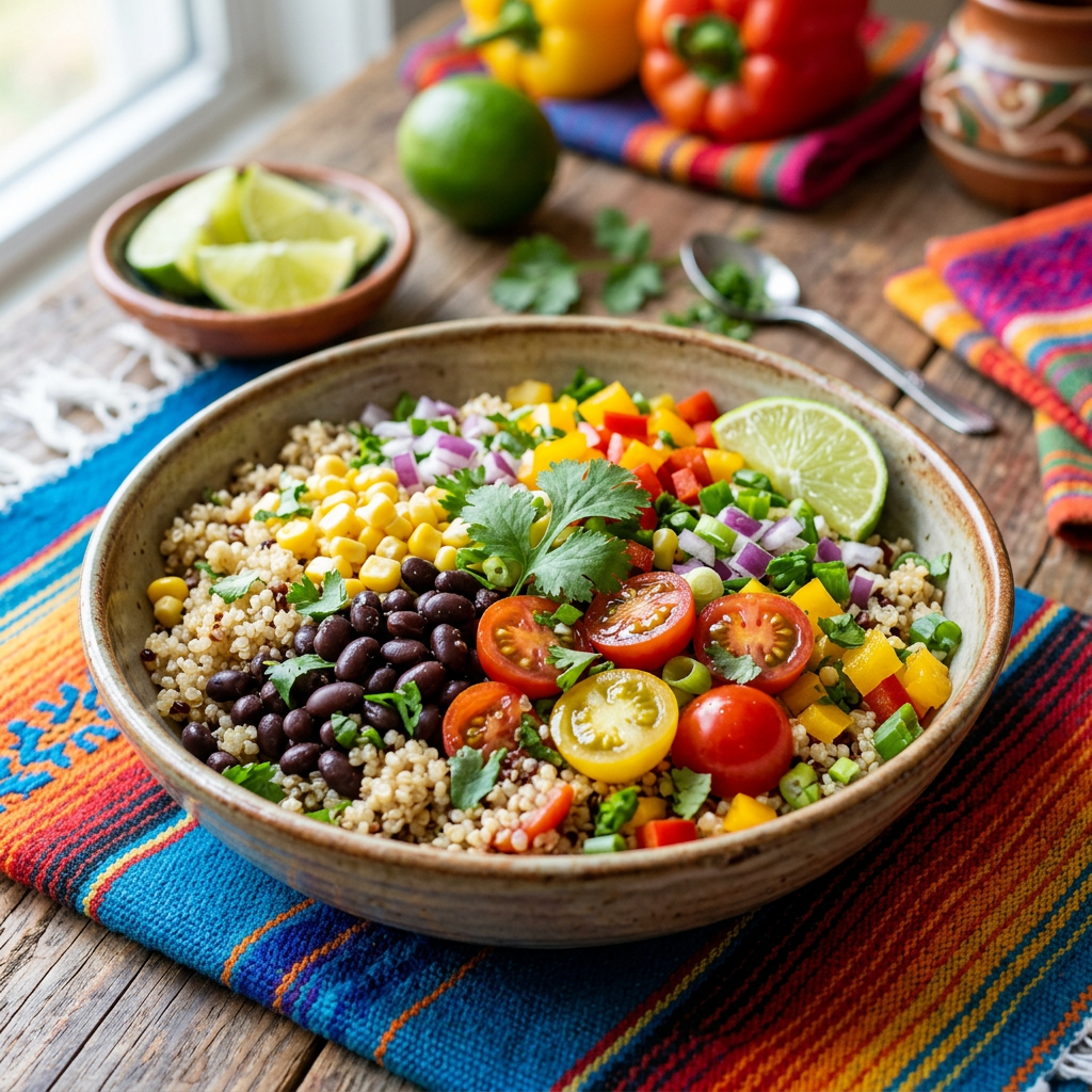 Quinoa Black Bean Salad
