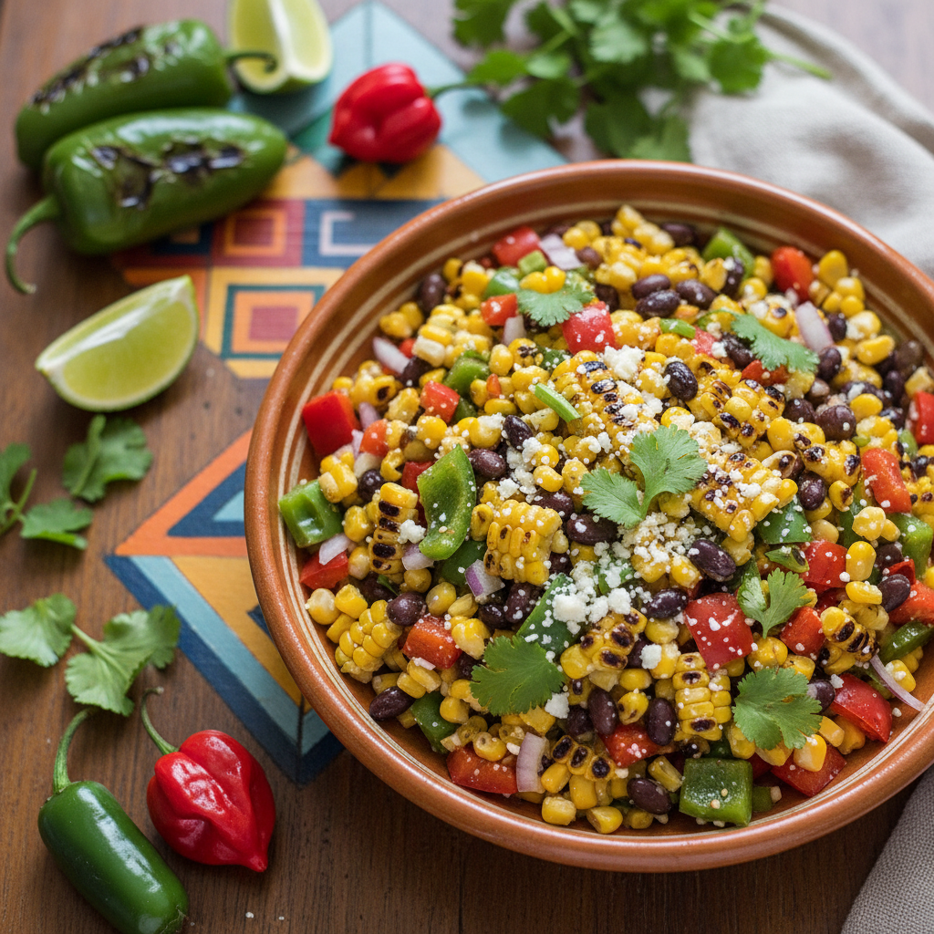 Southwestern Grilled Corn Salad