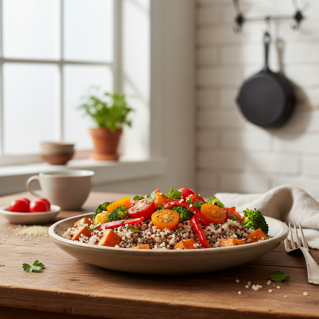 Vegetarian Quinoa Bowl