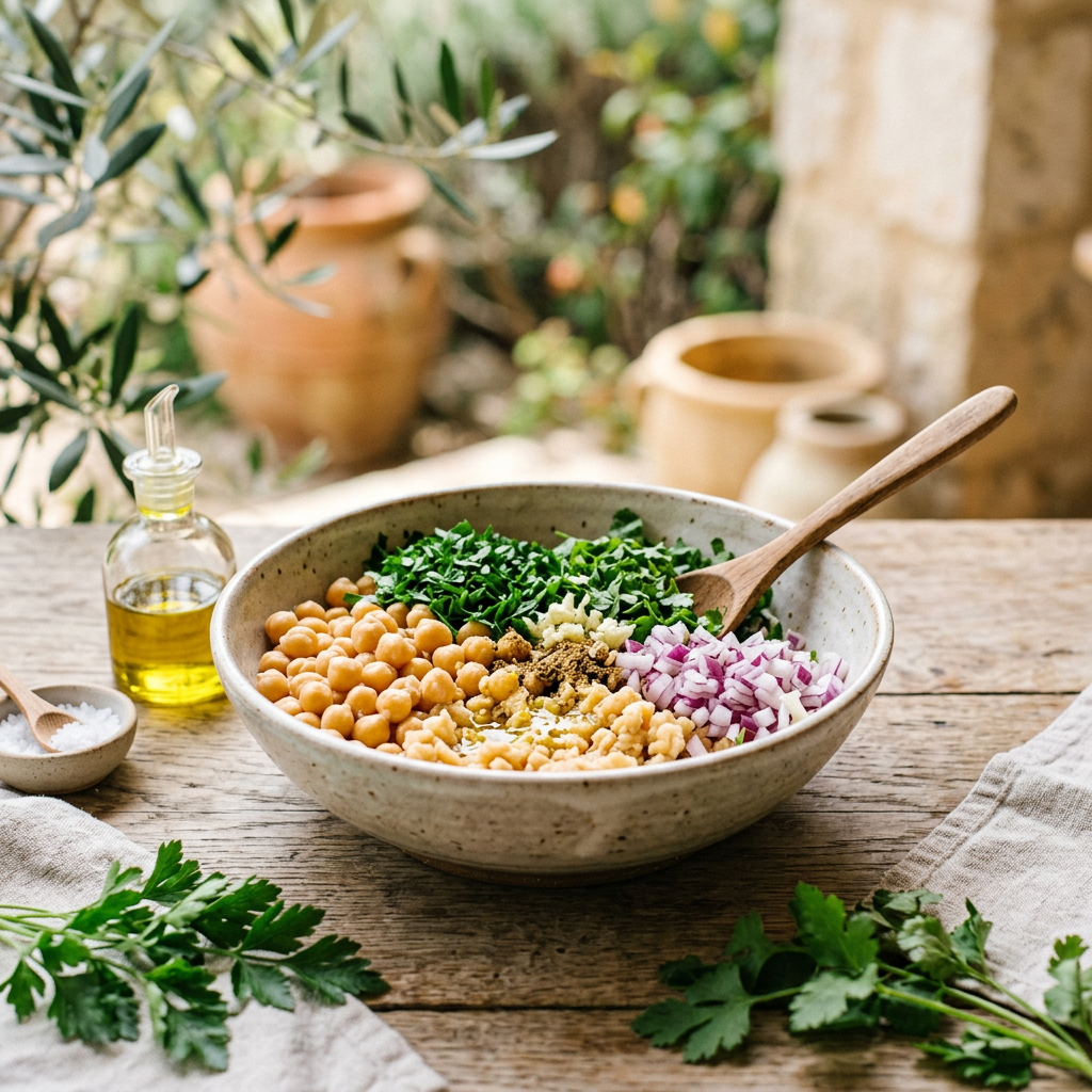 Baked Falafel Bowl