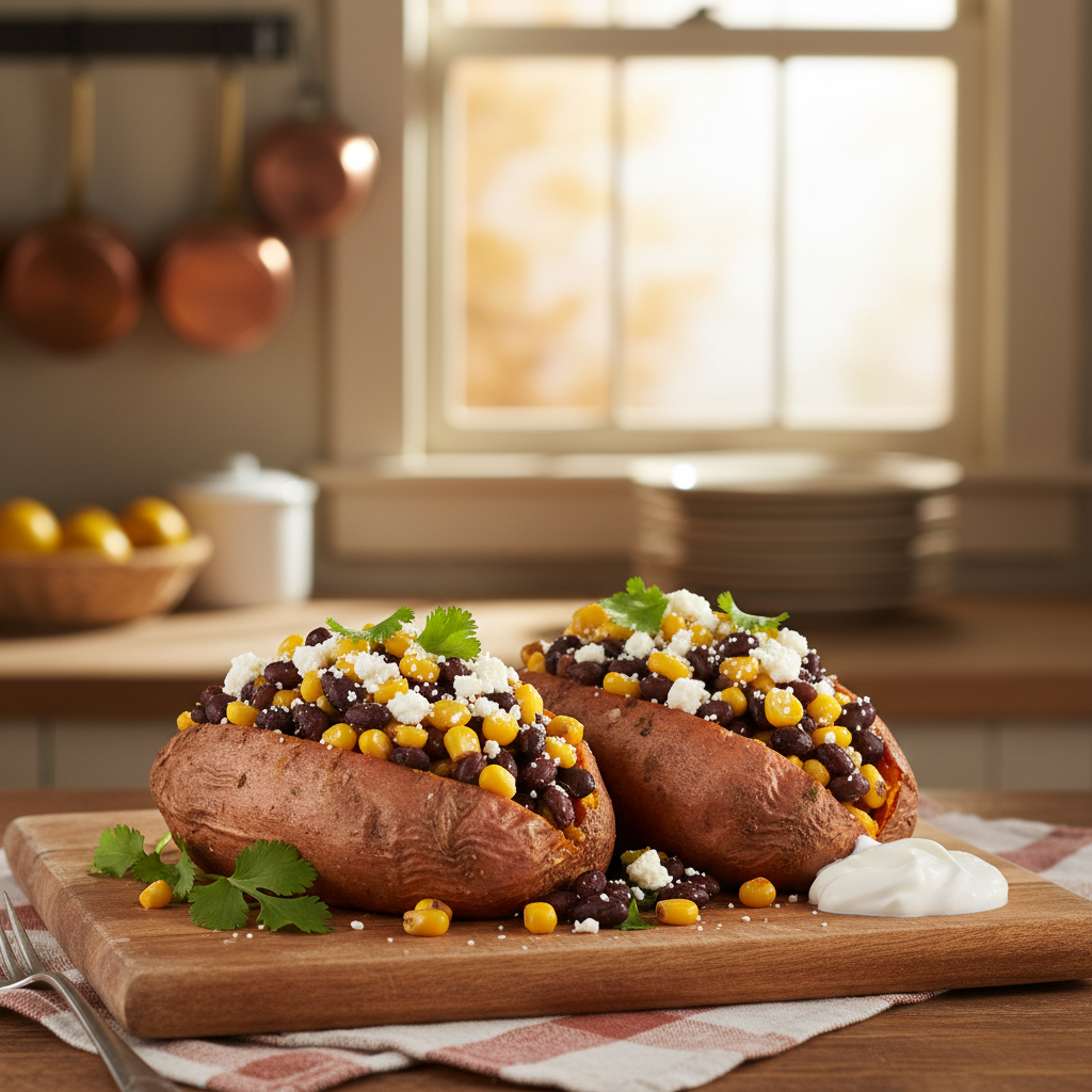 Stuffed Sweet Potatoes