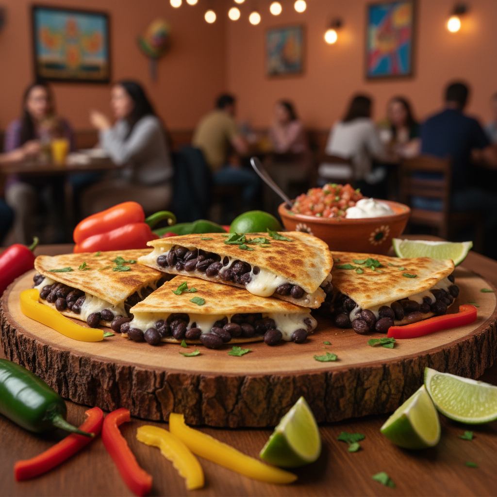 Black Bean Quesadillas