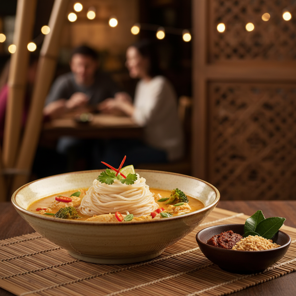 Thai Coconut Curry Noodles