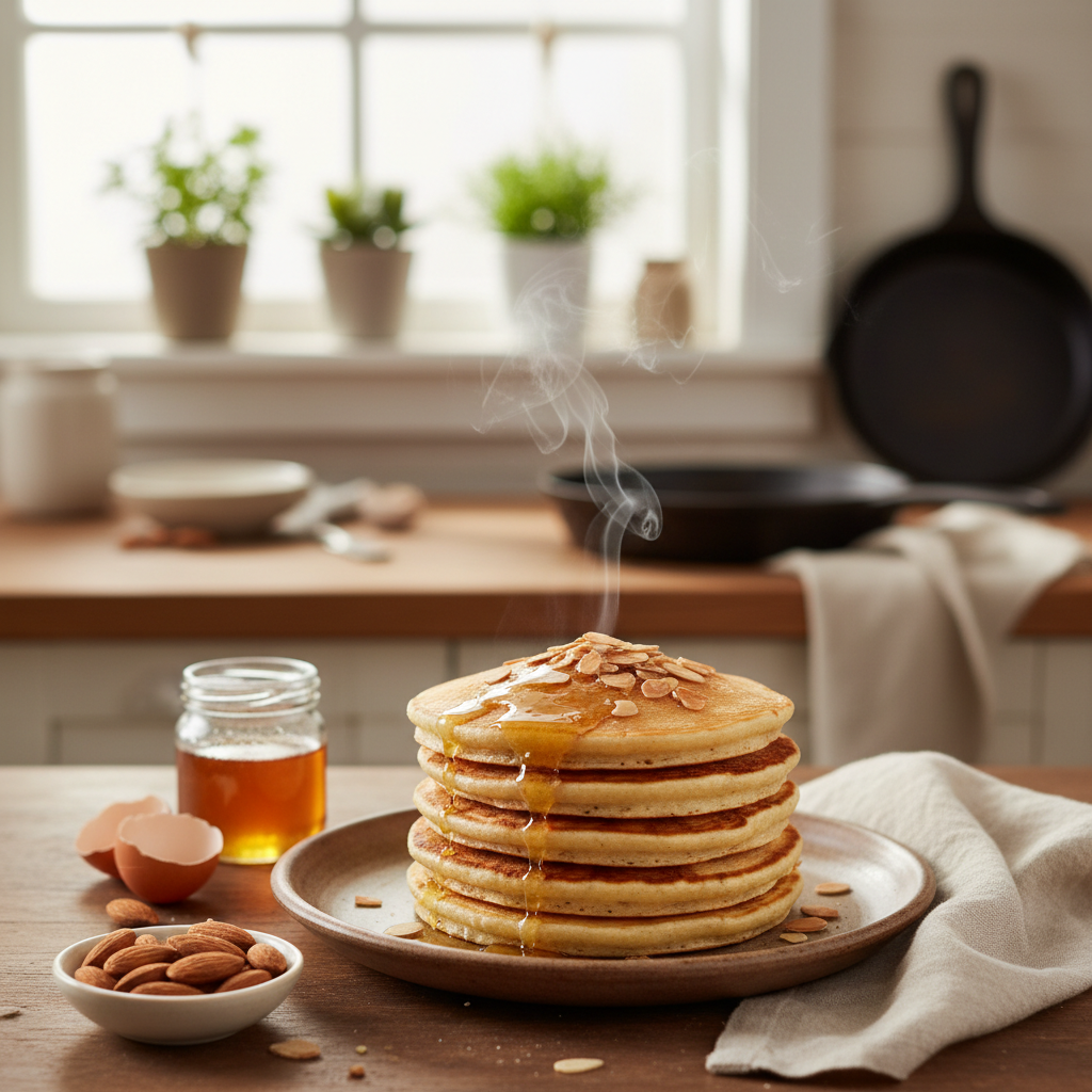 Gluten-Free Almond Flour Pancakes