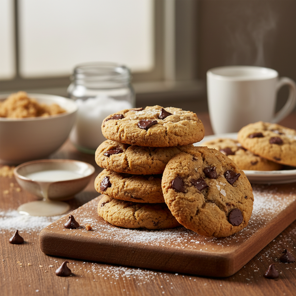 Vegan Chocolate Chip Cookies