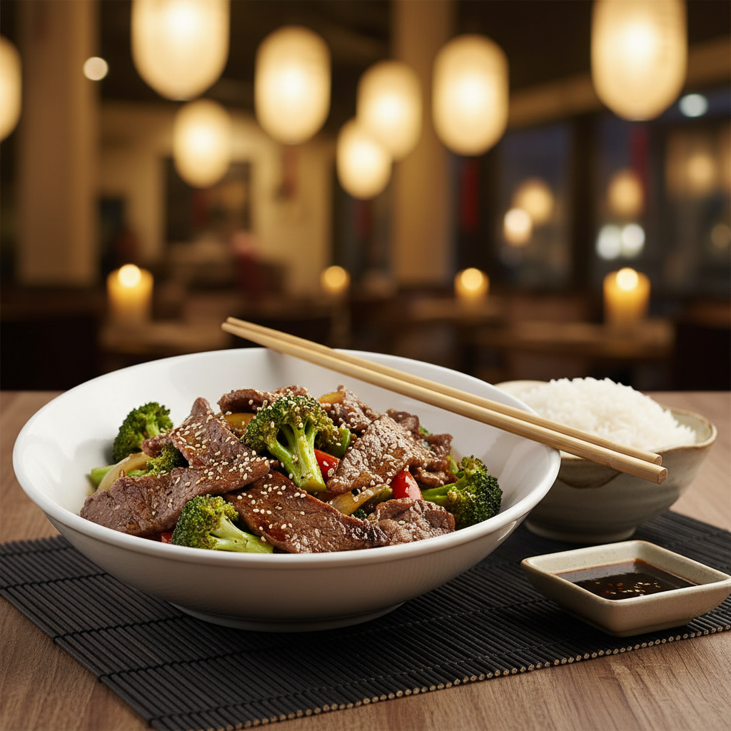 Beef Stir-fry with Broccoli