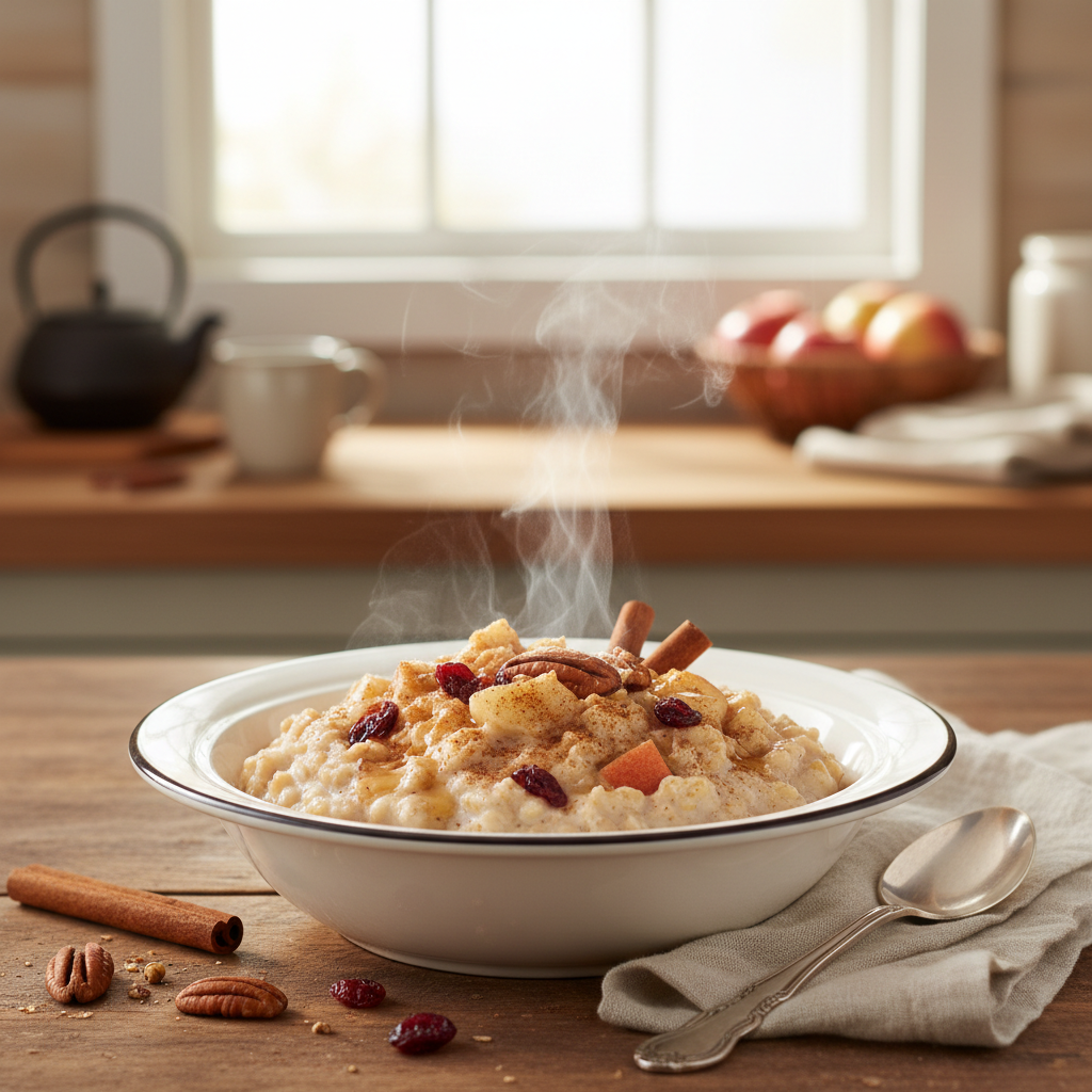 Cinnamon Apple Oatmeal