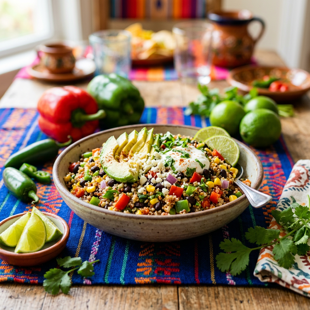 Tex-Mex Quinoa Bowl