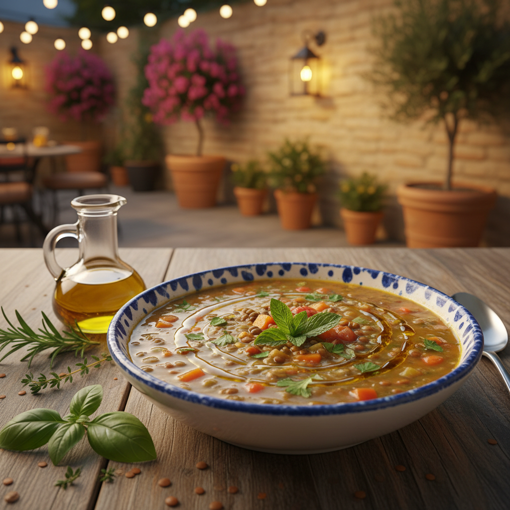 Mediterranean Lentil Soup
