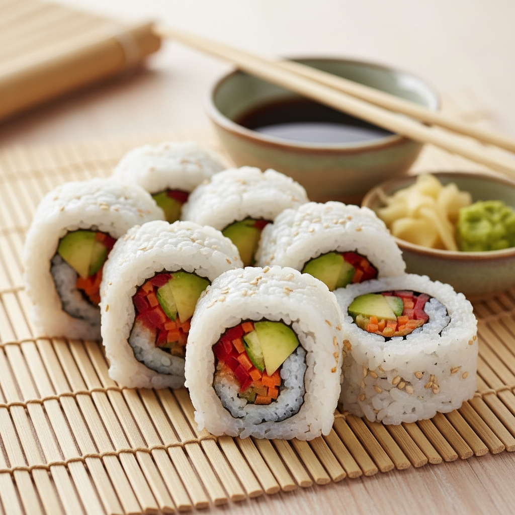 Vegetable Sushi Rolls