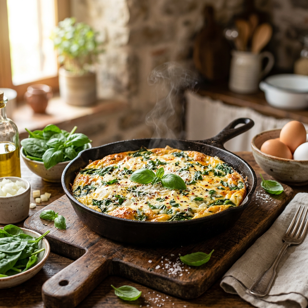 Italian Spinach Frittata