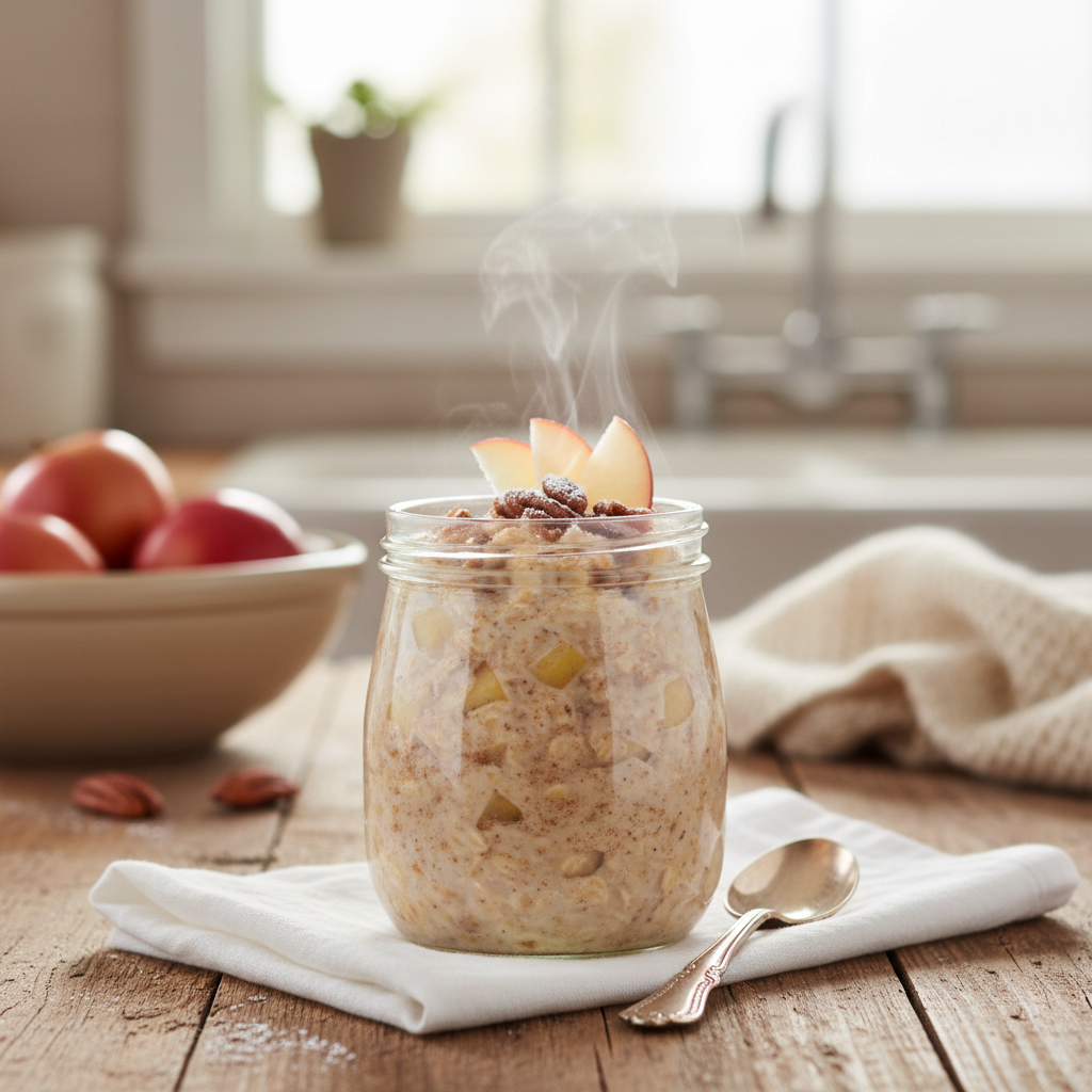 Cinnamon Apple Overnight Oats
