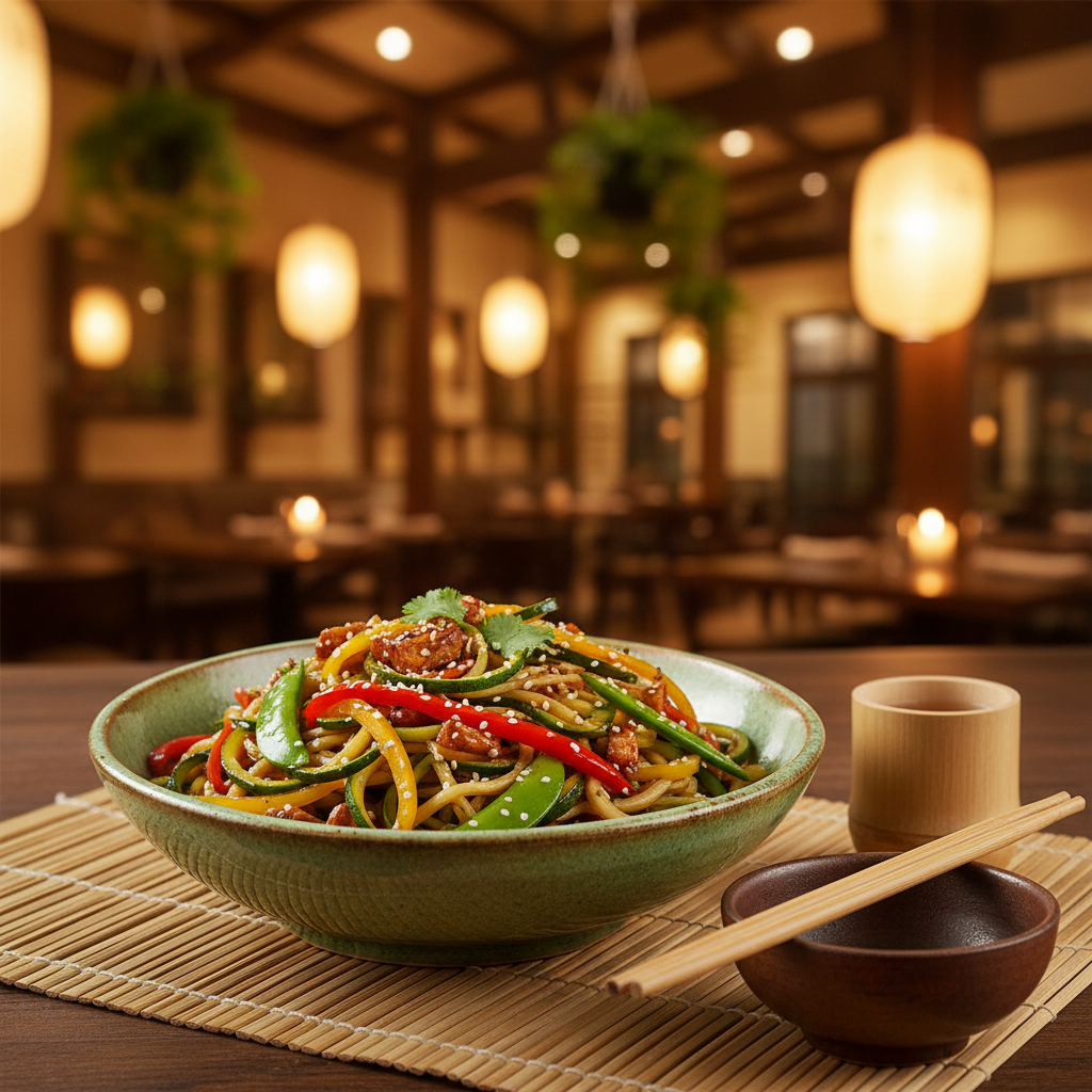 Zucchini Noodle Stir-Fry
