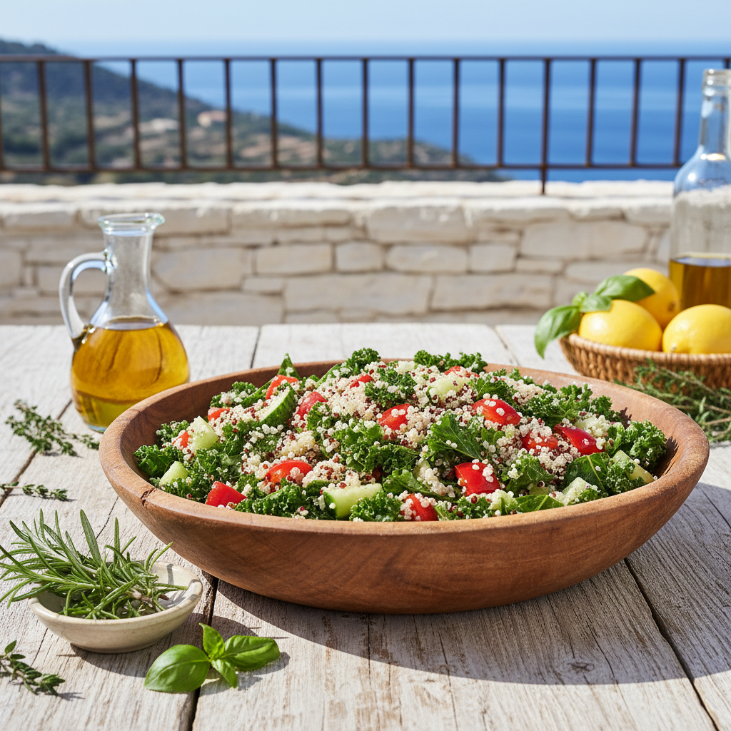 Quinoa and Kale Salad