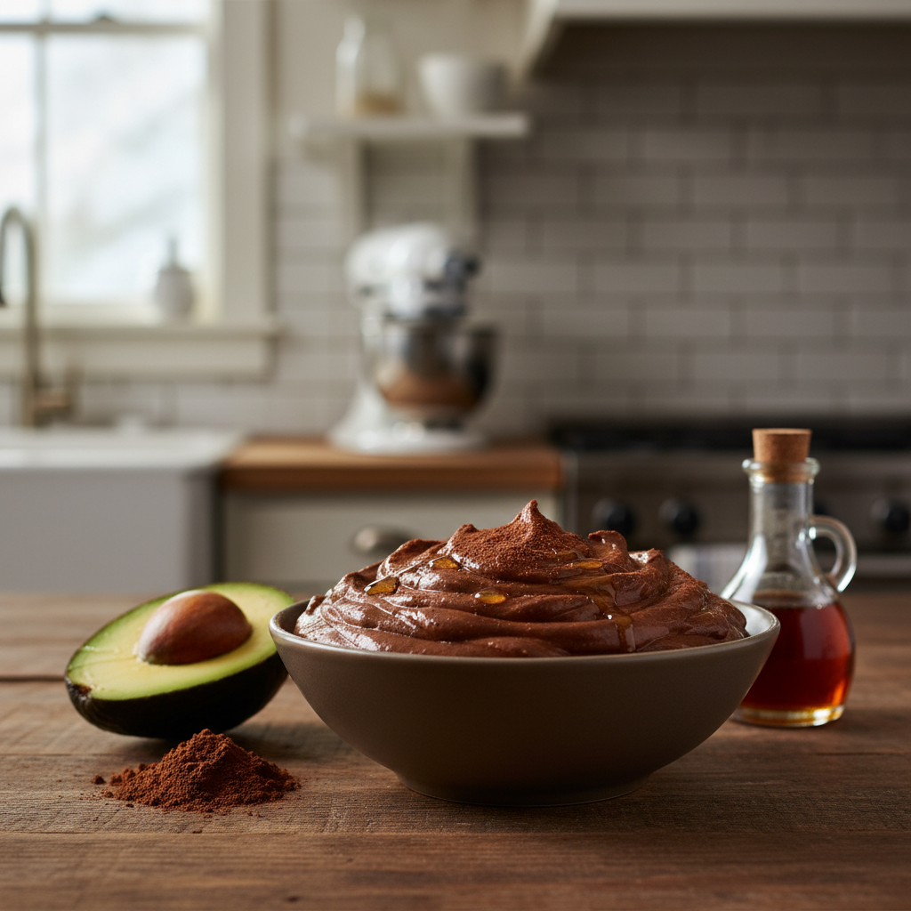 Vegan Chocolate Avocado Mousse