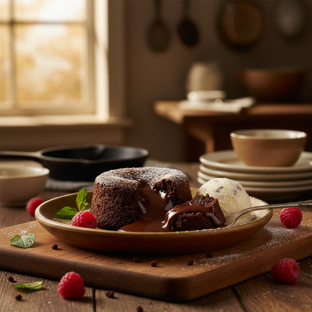 Molten Chocolate Lava Cake