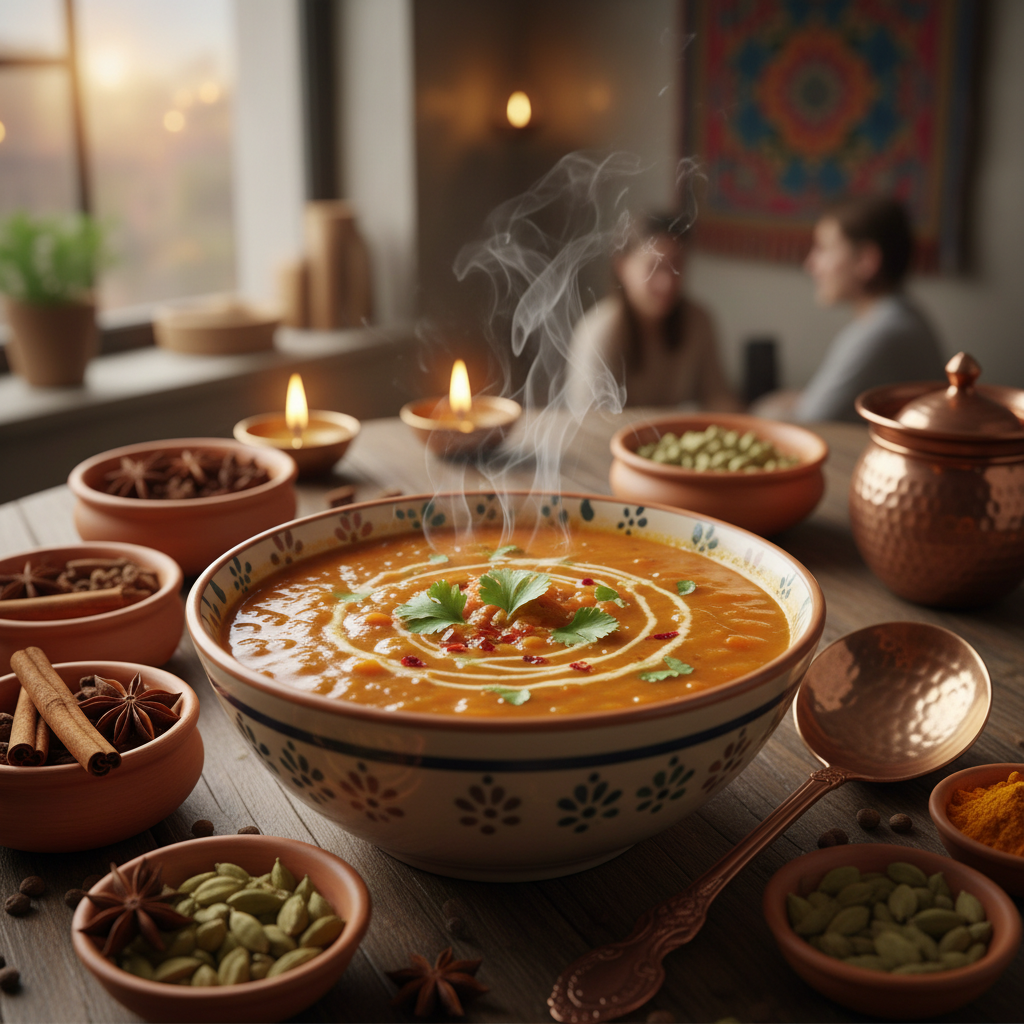 Indian-Spiced Lentil Soup