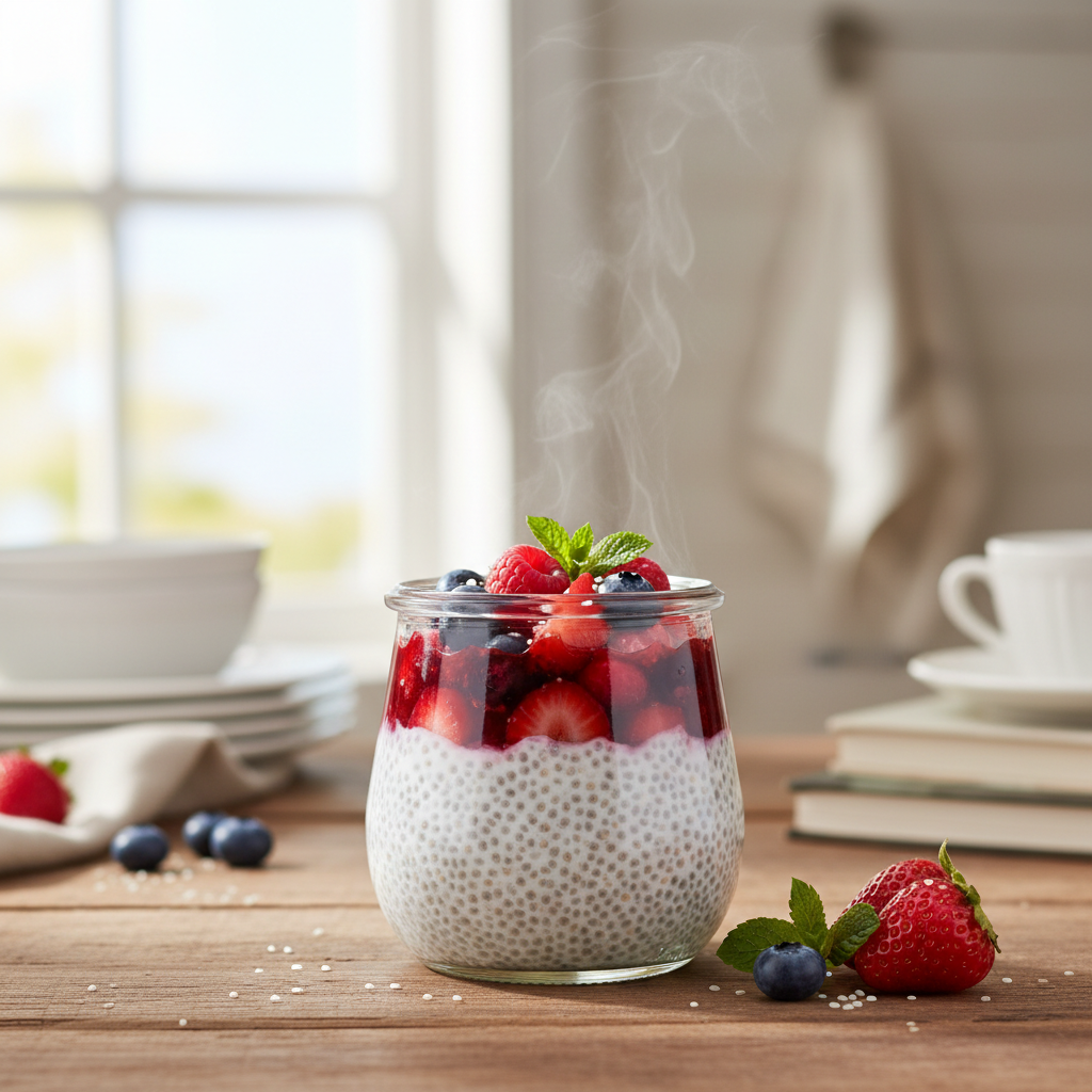 Berry Chia Pudding
