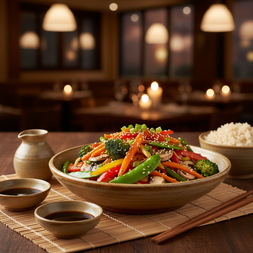 Vegan Vegetable Stir-Fry