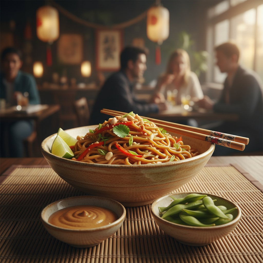 Vegan Thai Peanut Noodles