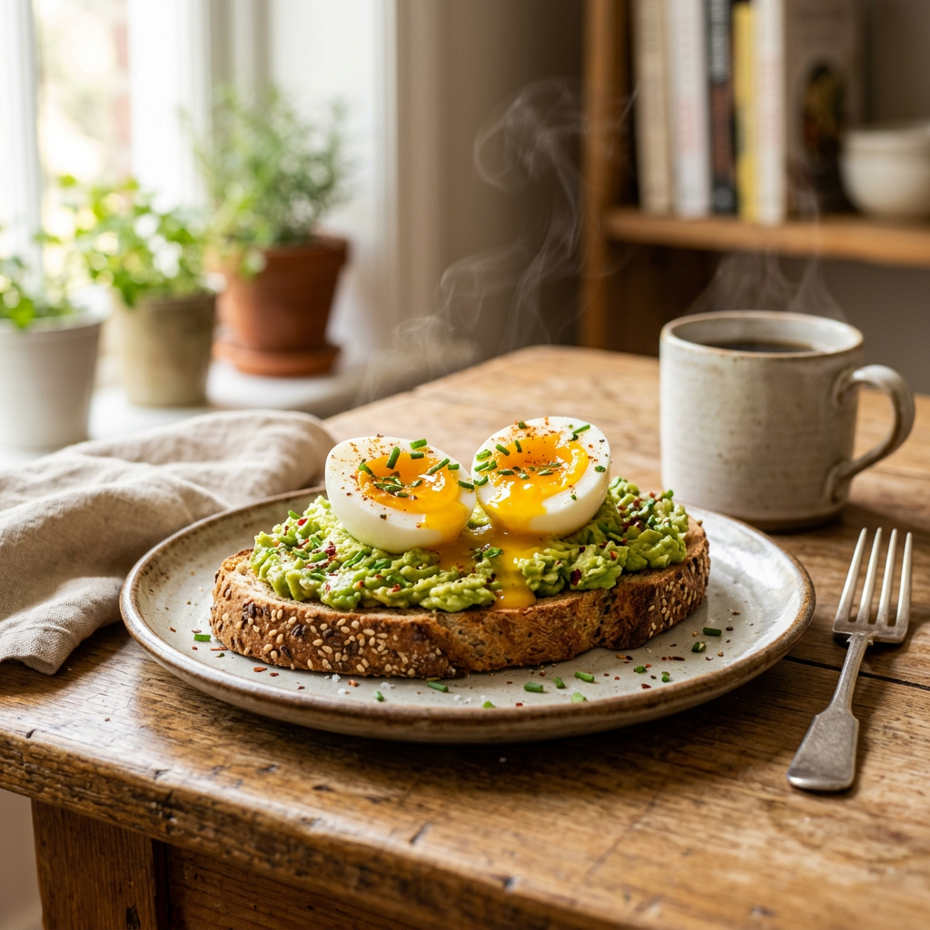 Egg and Avocado Toast