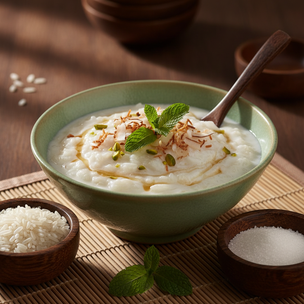 Creamy Coconut Rice Pudding